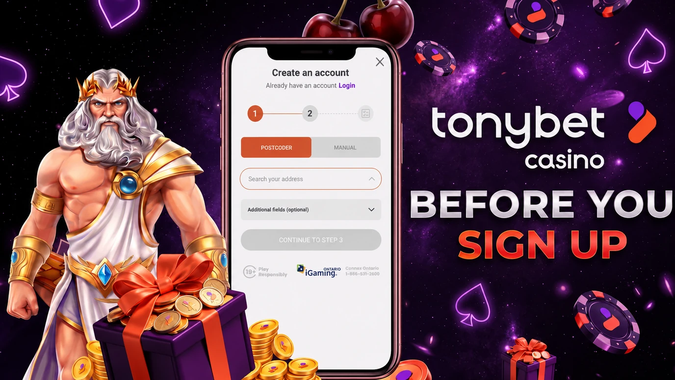 TonyBet Casino before you sign up
