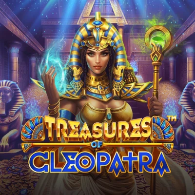 Treasures of Cleopatra Egyptian slot tile at TonyBet
